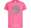 Kids T-shirt Eagle in a helmet heliconia фото