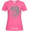 Women's T-shirt Eagle in a helmet heliconia фото