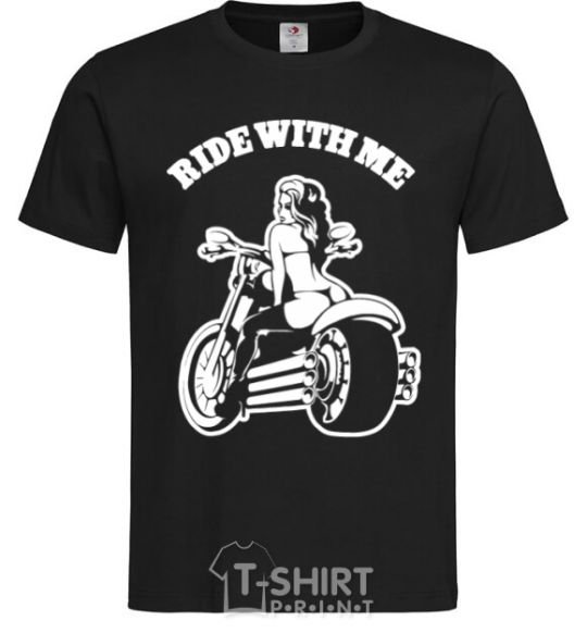 Men's T-Shirt Ride with me black фото