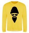 Sweatshirt Big beard yellow фото