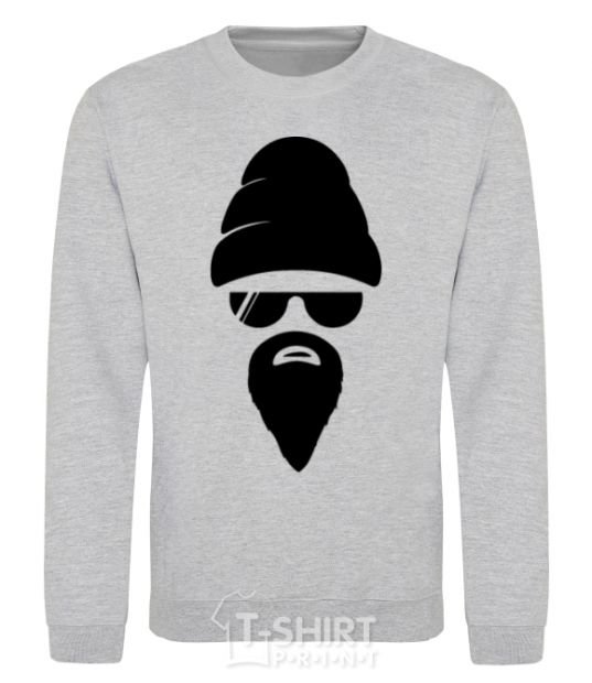 Sweatshirt Big beard sport-grey фото