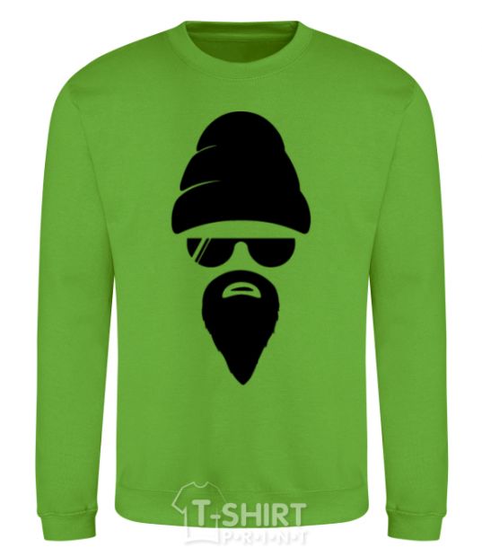 Sweatshirt Big beard orchid-green фото