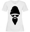 Women's T-shirt Big beard White фото