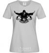 Women's T-shirt Silence grey фото