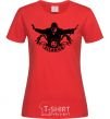 Women's T-shirt Silence red фото