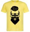 Мужская футболка Skull biker Лимонный фото