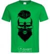 Мужская футболка Skull biker Зеленый фото