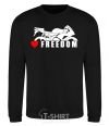 Sweatshirt Love freedom black фото