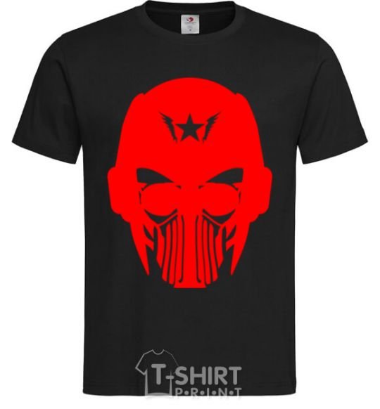 Men's T-Shirt Masker man black фото