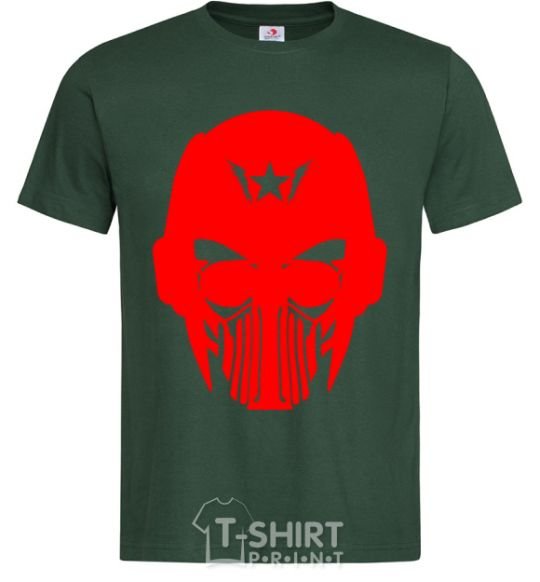 Мужская футболка Masker man Темно-зеленый фото