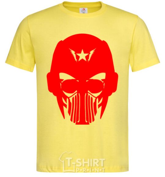 Men's T-Shirt Masker man cornsilk фото