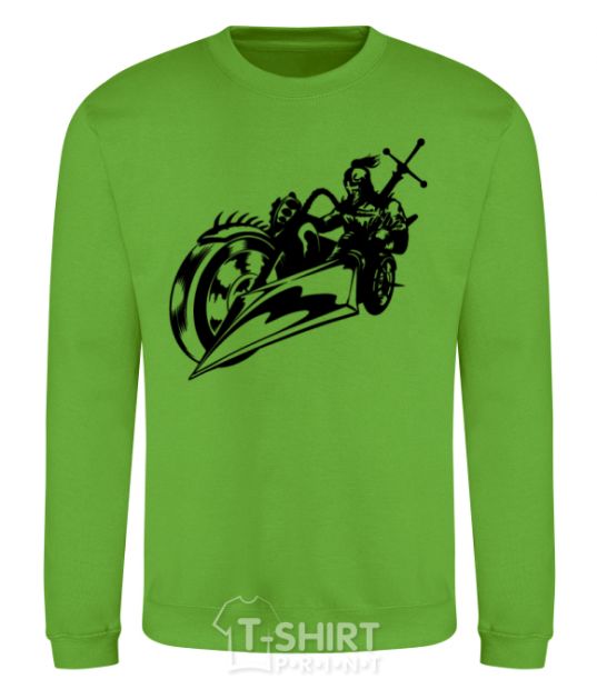 Sweatshirt Fantasy rider orchid-green фото