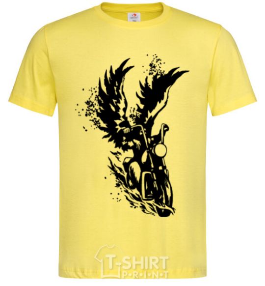 Men's T-Shirt Wings of freedom cornsilk фото