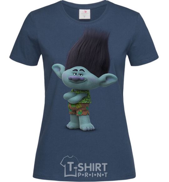 Женская футболка Branch Темно-синий фото