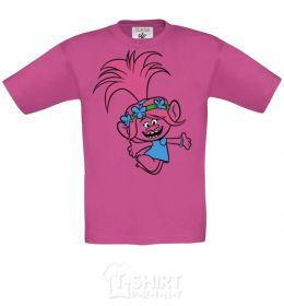 Kids T-shirt Poppy Trolls heliconia фото