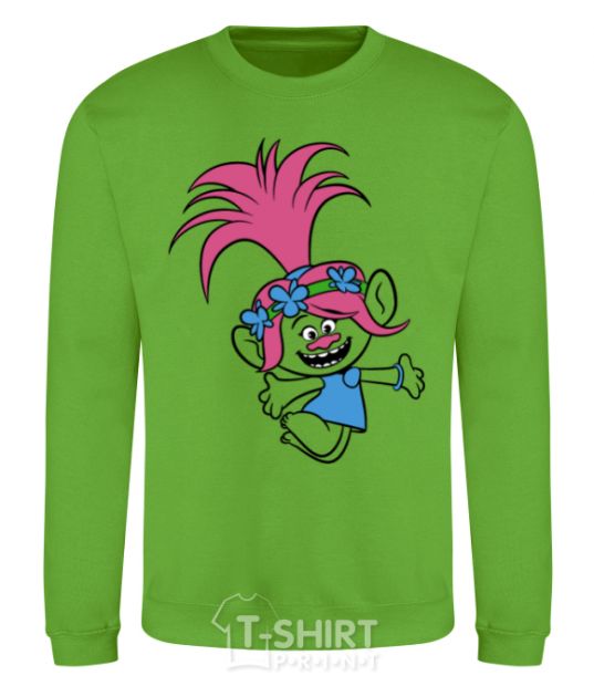 Sweatshirt Poppy Trolls orchid-green фото