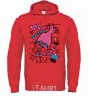 Men`s hoodie Sooo cute bright-red фото