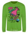 Sweatshirt Sooo cute orchid-green фото