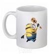 Ceramic mug Minion Stuart White фото