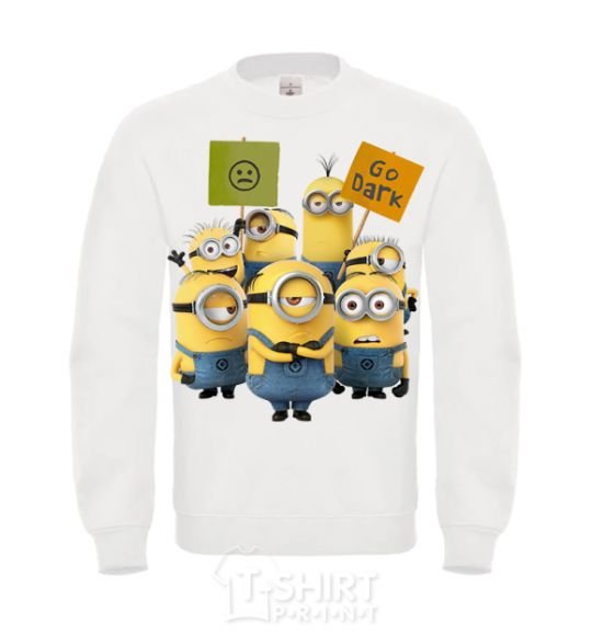 Sweatshirt Minions White фото