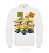 Sweatshirt Minions White фото