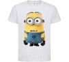 Детская футболка Minion look Белый фото