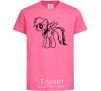 Детская футболка Rainbow Dash Ярко-розовый фото