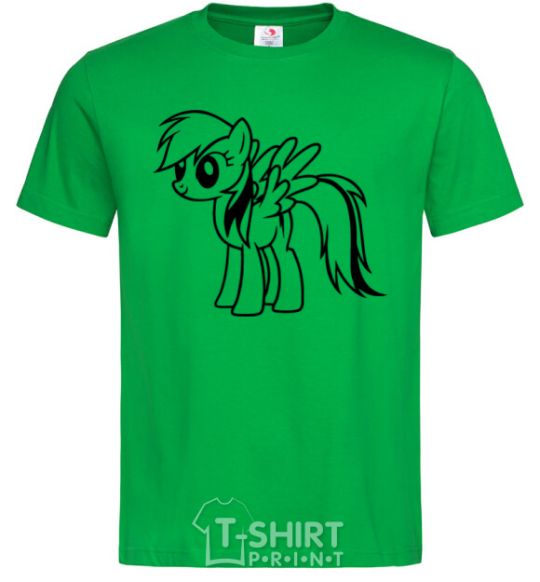 Men's T-Shirt Rainbow Dash kelly-green фото