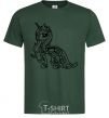 Men's T-Shirt Rarity bottle-green фото