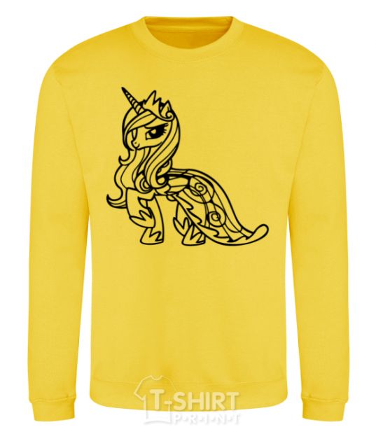 Sweatshirt Rarity yellow фото