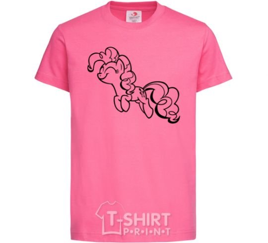 Детская футболка Pinkie Pie Ярко-розовый фото