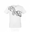 Men's T-Shirt Pinkie Pie White фото