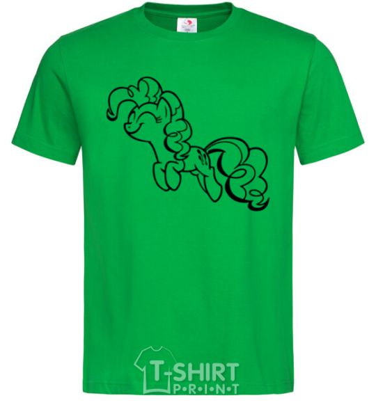 Men's T-Shirt Pinkie Pie kelly-green фото