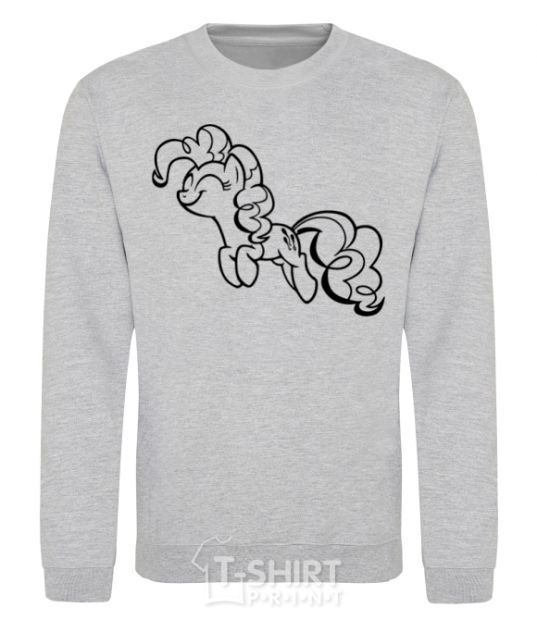 Sweatshirt Pinkie Pie sport-grey фото