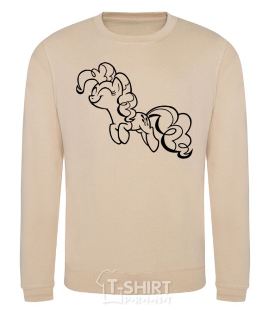 Sweatshirt Pinkie Pie sand фото