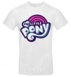 Men's T-Shirt Logo My Little Pony White фото