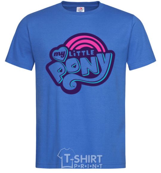 Men's T-Shirt Logo My Little Pony royal-blue фото