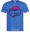 Men's T-Shirt Logo My Little Pony royal-blue фото