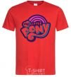 Men's T-Shirt Logo My Little Pony red фото