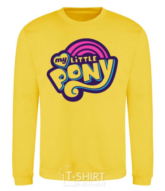 Sweatshirt Logo My Little Pony yellow фото