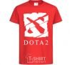Детская футболка Cool logo DOTA Красный фото