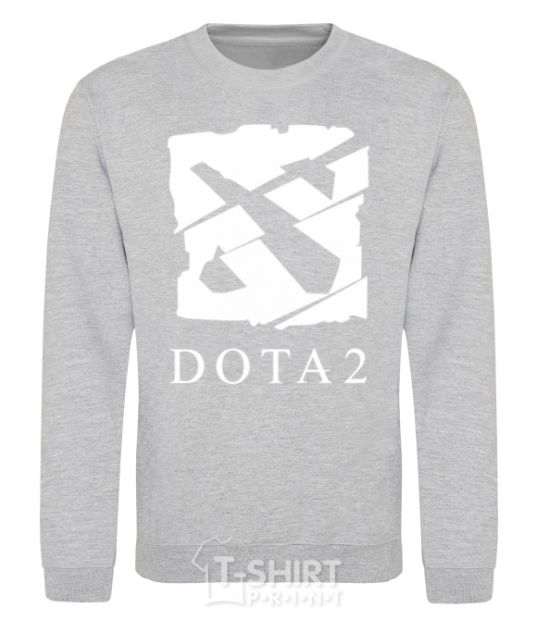 Sweatshirt Cool logo DOTA sport-grey фото