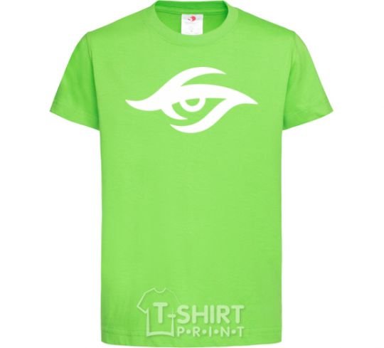 Kids T-shirt Team secret orchid-green фото