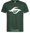 Мужская футболка Team secret Темно-зеленый фото