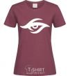 Women's T-shirt Team secret burgundy фото