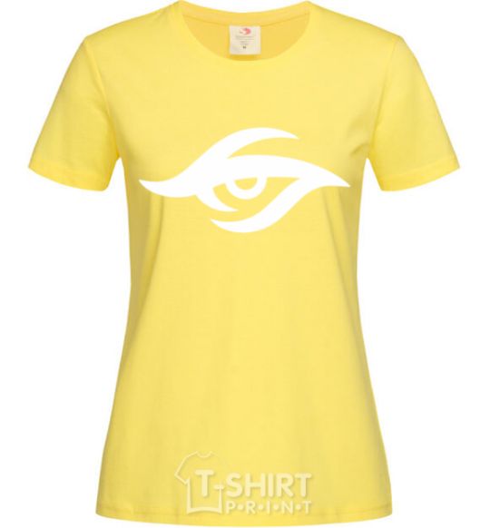 Женская футболка Team secret Лимонный фото