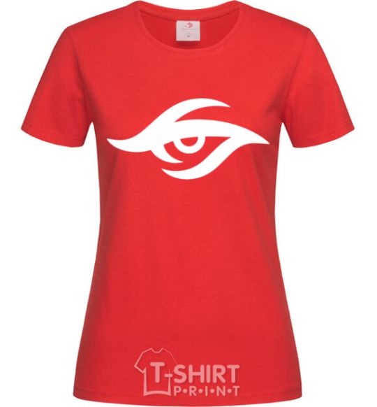 Women's T-shirt Team secret red фото