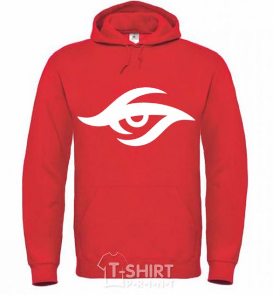 Men`s hoodie Team secret bright-red фото