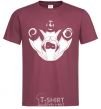 Men's T-Shirt Invoker burgundy фото