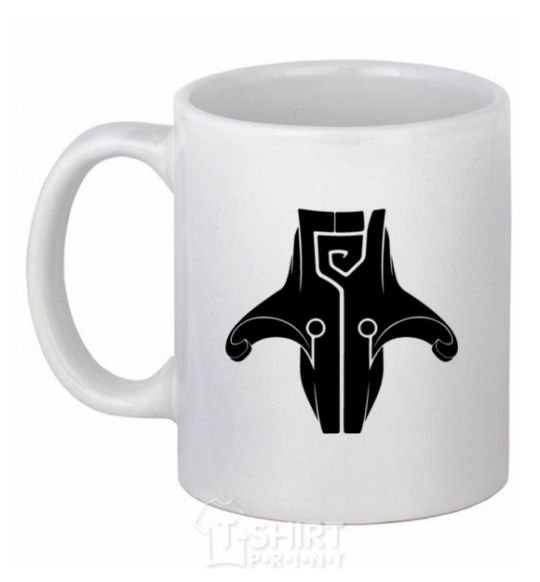 Ceramic mug Juggernaut White фото